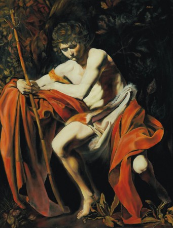 JAN KŘTITEL. Podle Caravaggia.